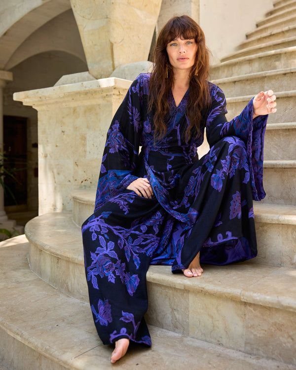 Orchid Moonlight - EcoVero Amara Dress (Out of Stock)