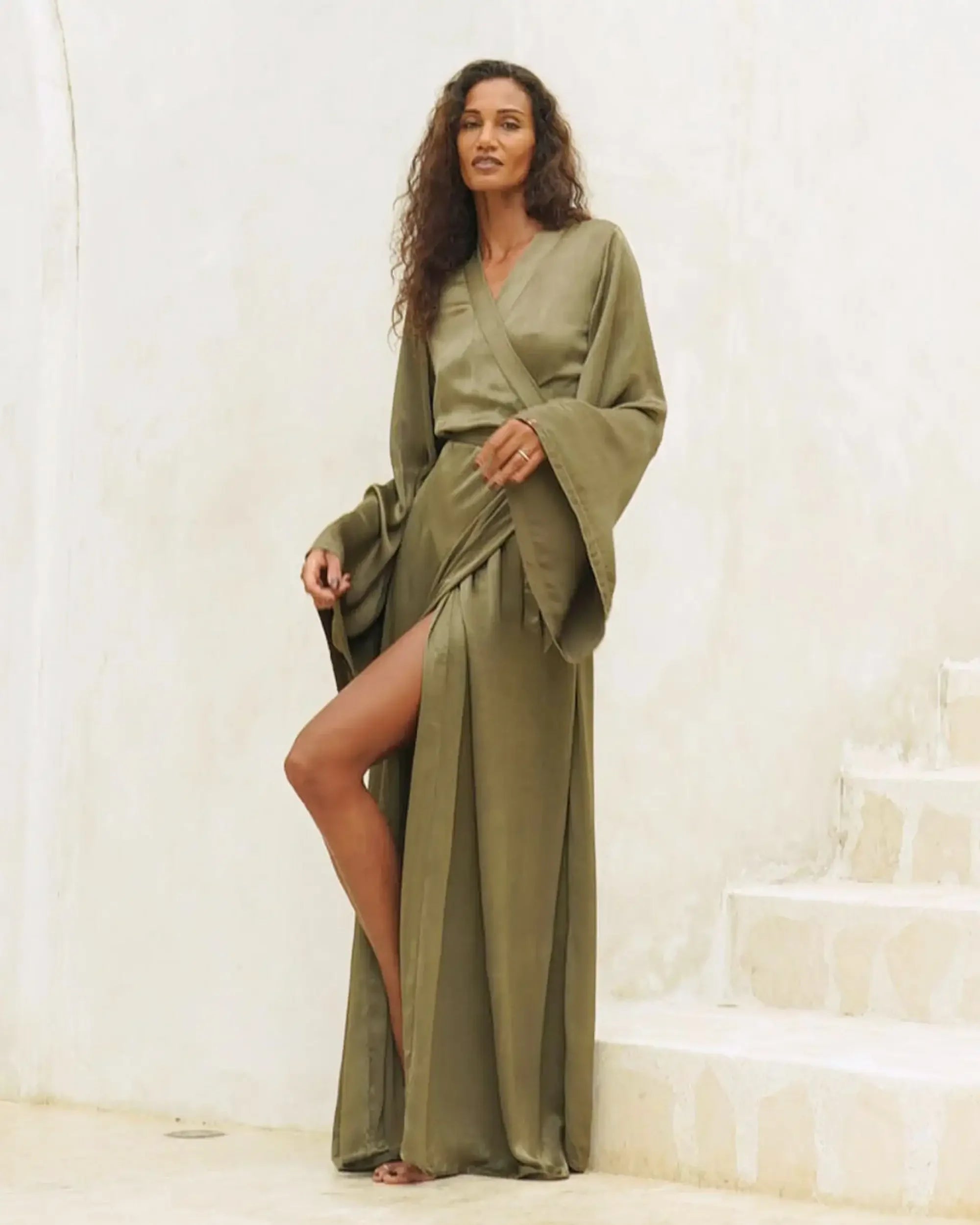 EcoVero Satin Amara Dress Harivana EcoVero Satin Amara Dress Harivana