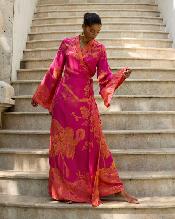 Bougainvillea - Modal Amara Dress