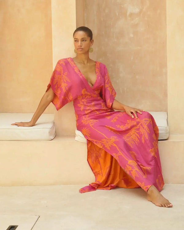 Bougainvillea - EcoVero Leela Dress