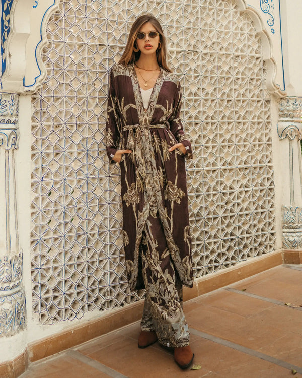 Burnt Umber - EcoVero Original Kaftan