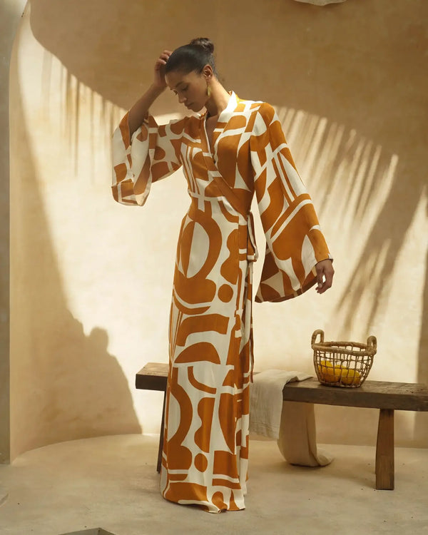 Akara - EcoVero Satin Amara Dress