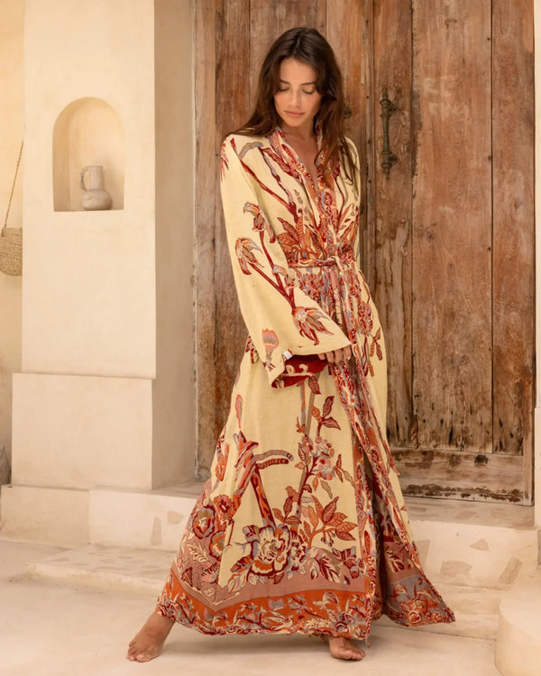Terra Di Siena - EcoVero Maxi Kaftan