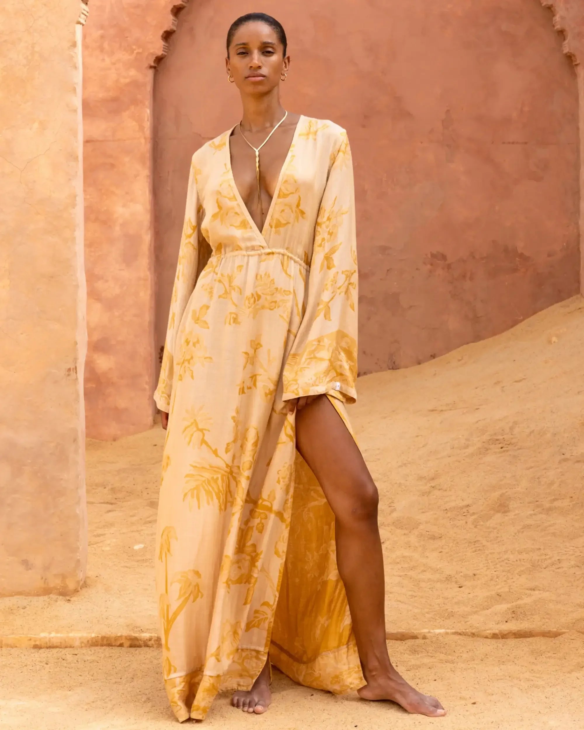 Modal Maxi Dress Whispers of Cleopatra (Out of stock) Modal Maxi Dress Whispers of Cleopatra (Out of stock)