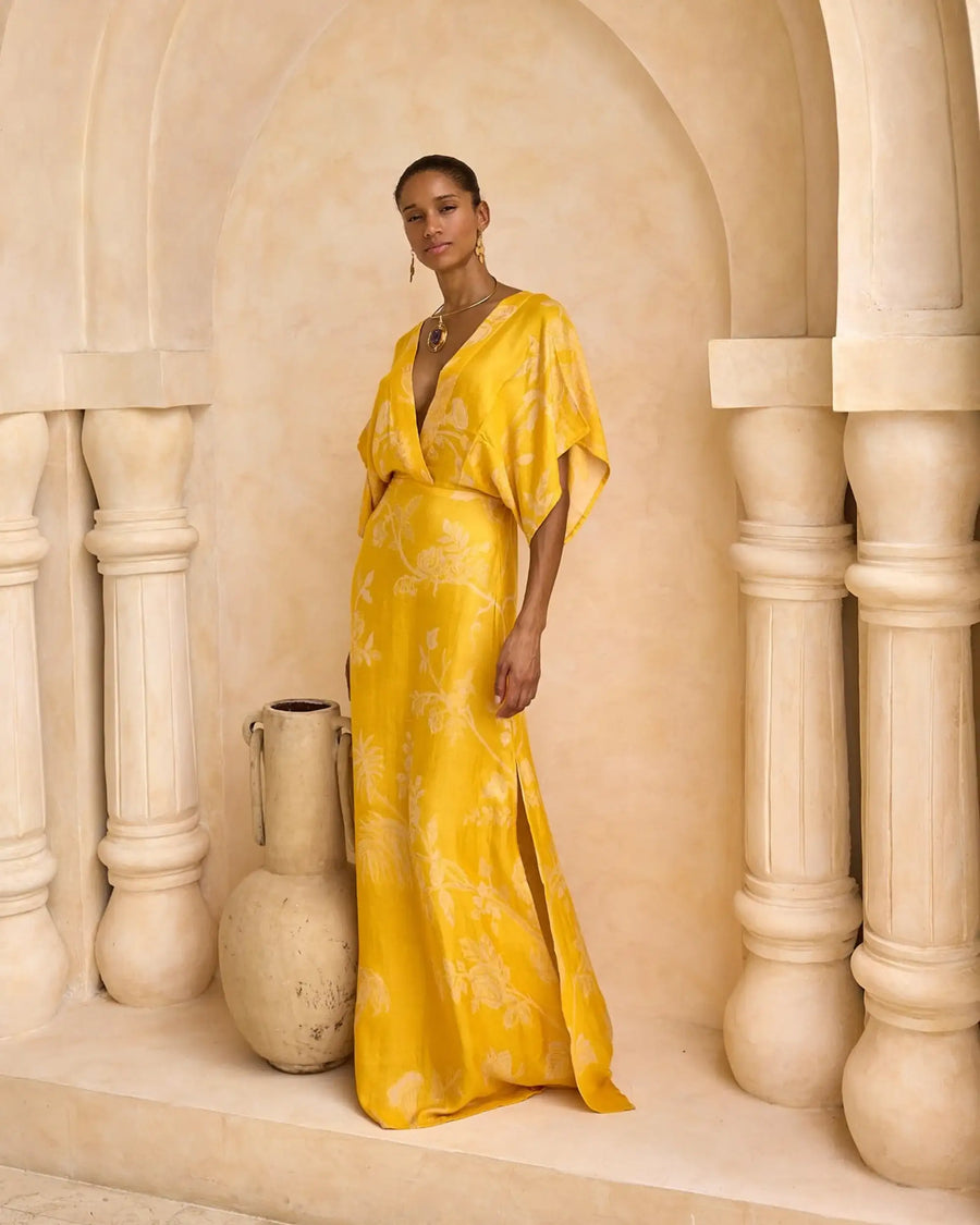 Temple of the Sun - Modal Leela Dress