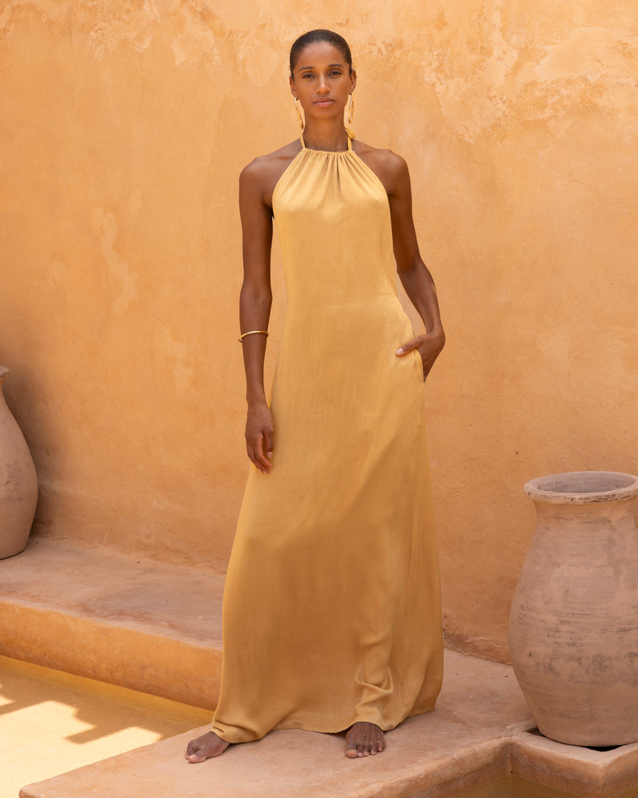 Ancient Light - Halter Dress