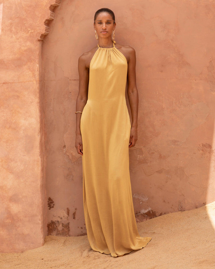 Ancient Light - Halter Dress