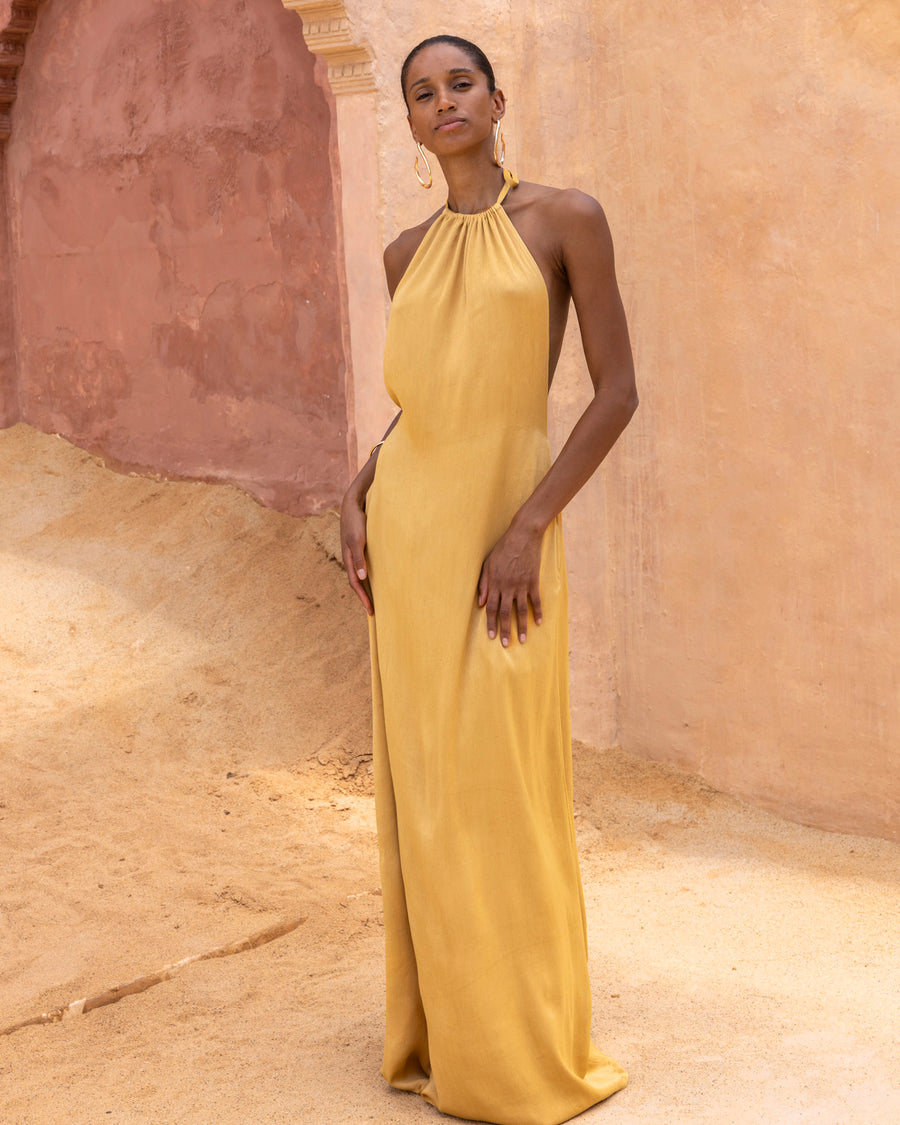 Ancient Light - Halter Dress