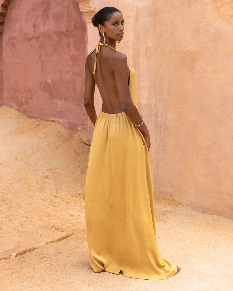 Ancient Light - Halter Dress