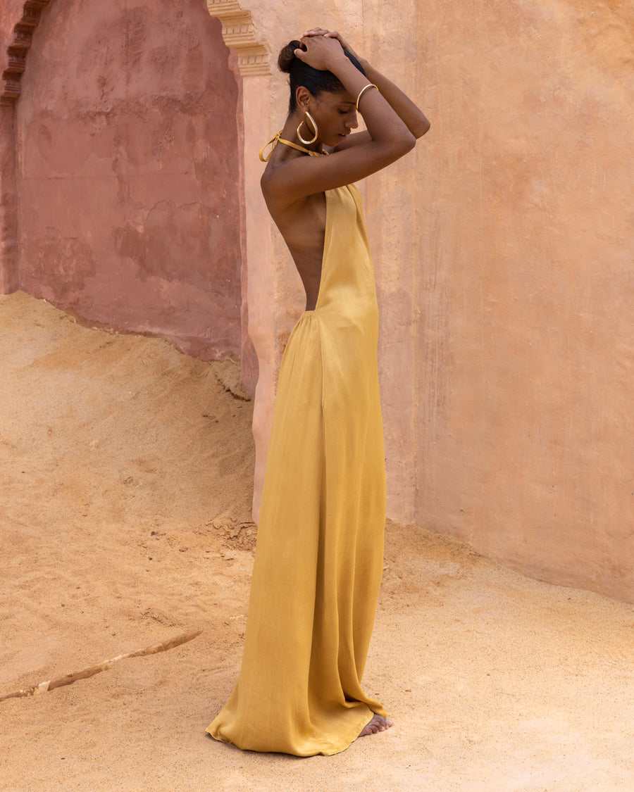 Ancient Light - Halter Dress