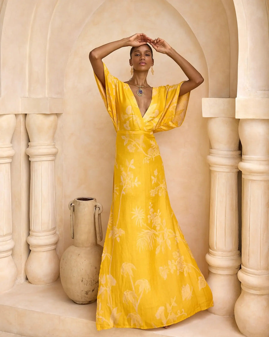 Temple of the Sun - Modal Leela Dress