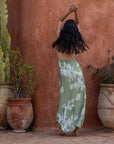 Sage - Halter Dress