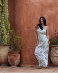 Sage - Halter Dress