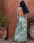 Sage - Halter Dress