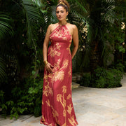 Kali - EcoVero Halter Dress