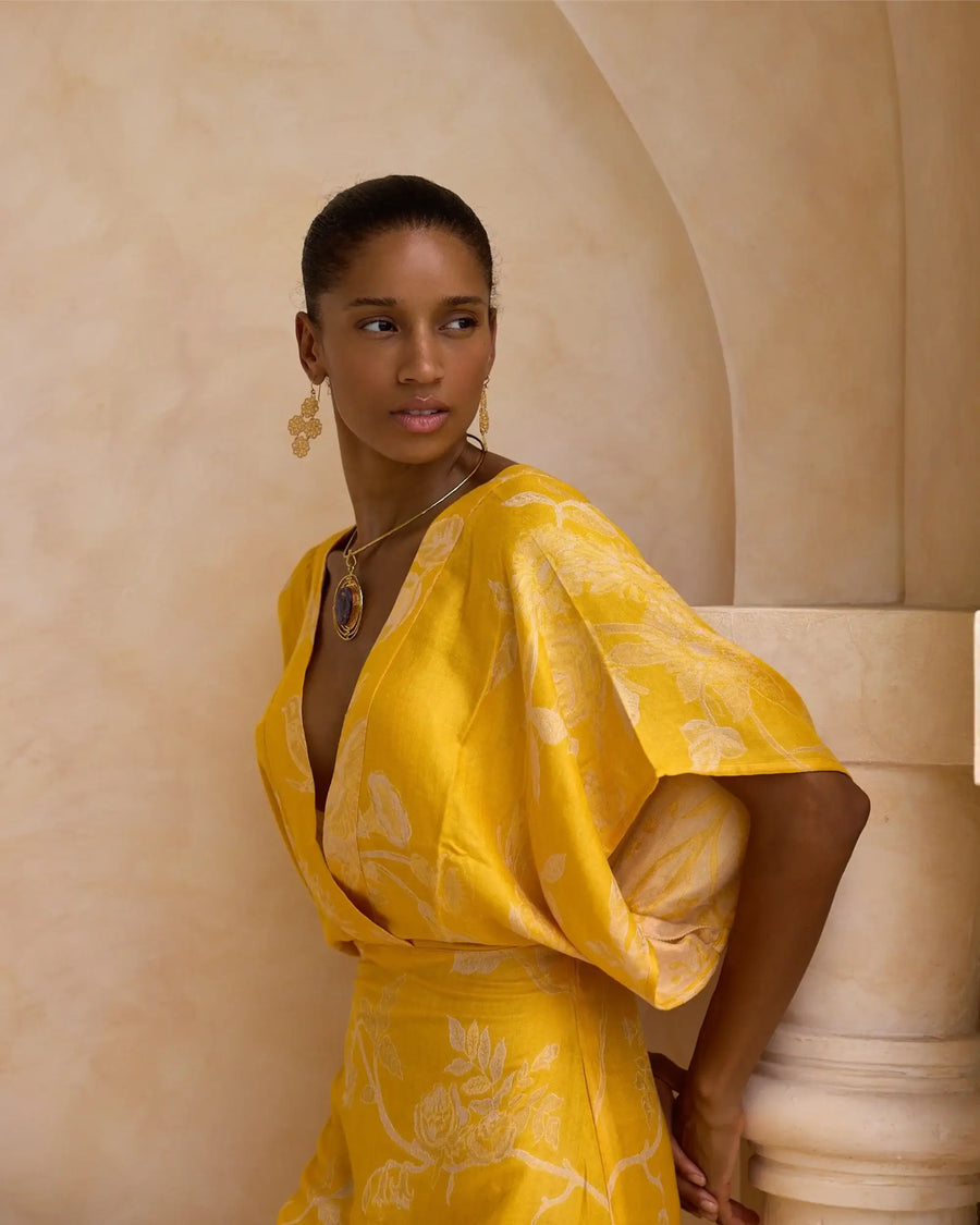 Temple of the Sun - Modal Leela Dress