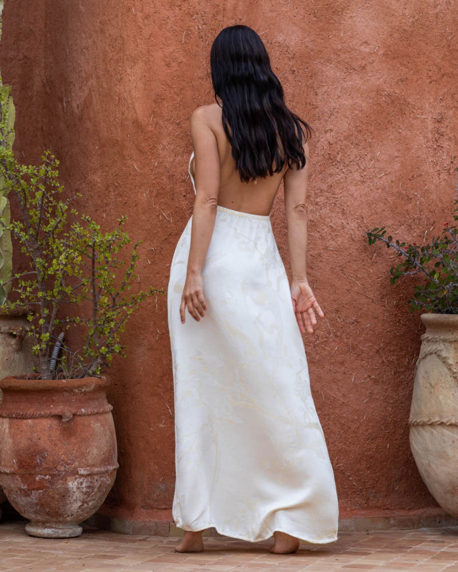 Snowdrop - Halter Dress