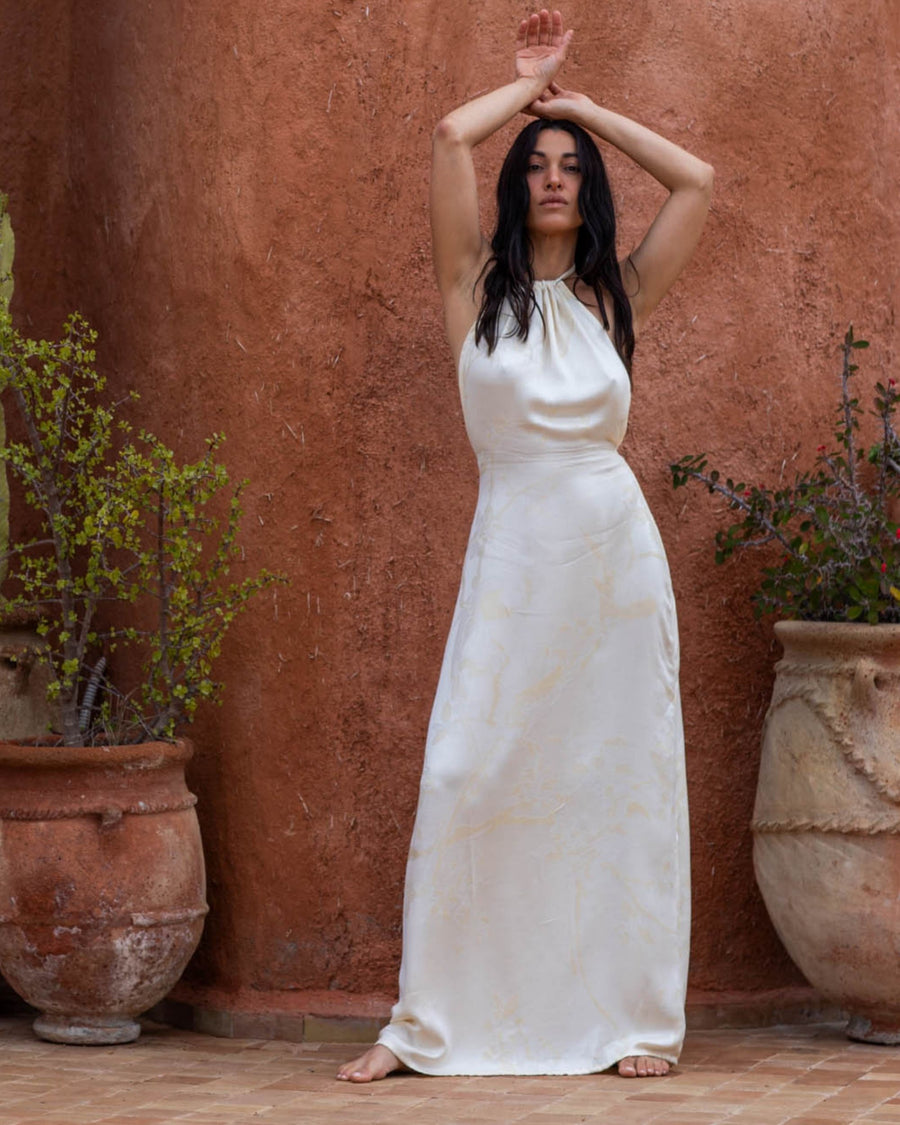 Snowdrop - Halter Dress