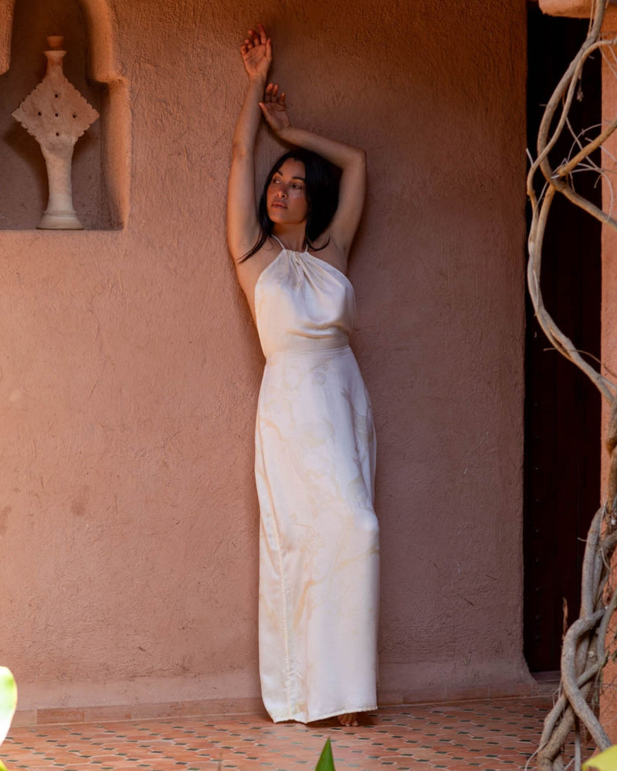Snowdrop - Halter Dress
