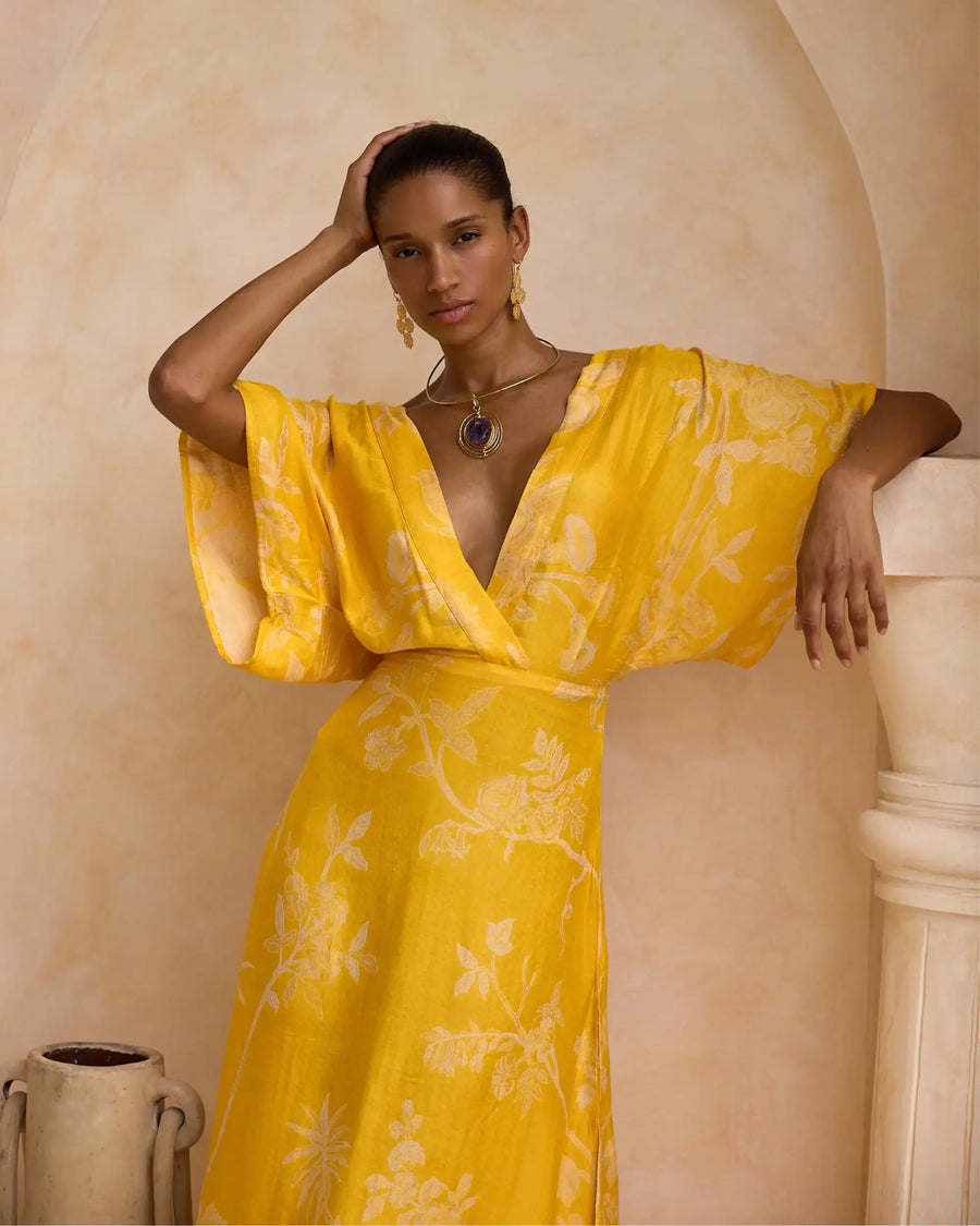 Temple of the Sun - Modal Leela Dress