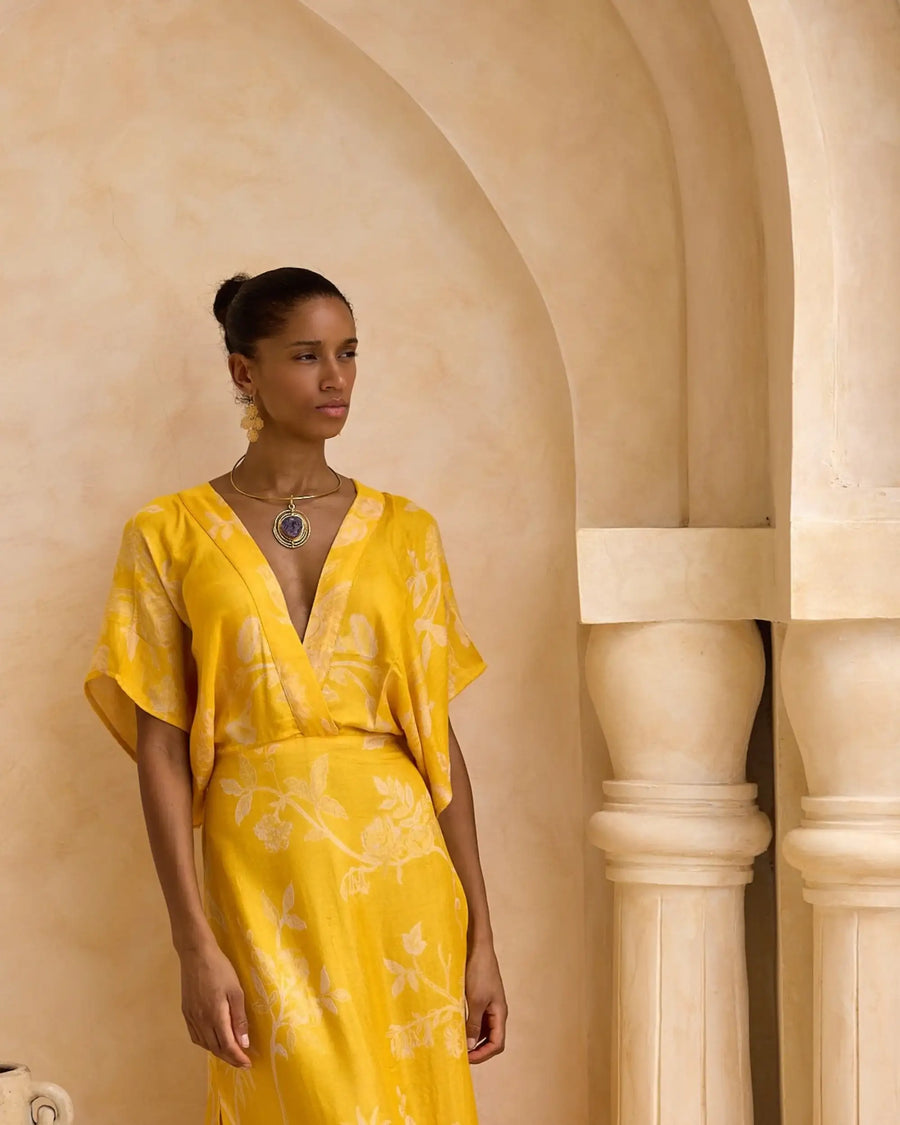 Temple of the Sun - Modal Leela Dress