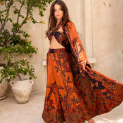 September Sky - EcoVero Maxi Kaftan