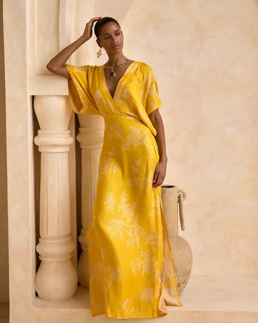 Temple of the Sun - Modal Leela Dress