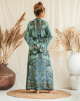 Baby it's Blue - Maxi Kaftan
