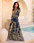 Deep Blue Sea - Maxi Kaftan