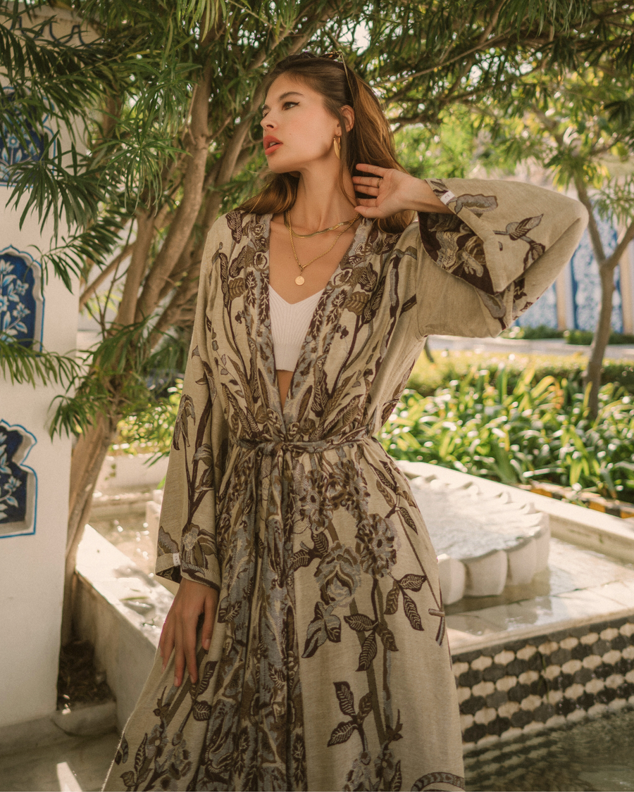 Burnt Umber - Maxi Kaftan