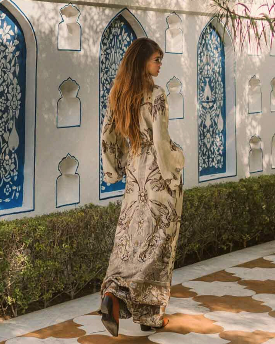 Burnt Umber - Maxi Kaftan