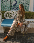 Burnt Umber - Maxi Kaftan