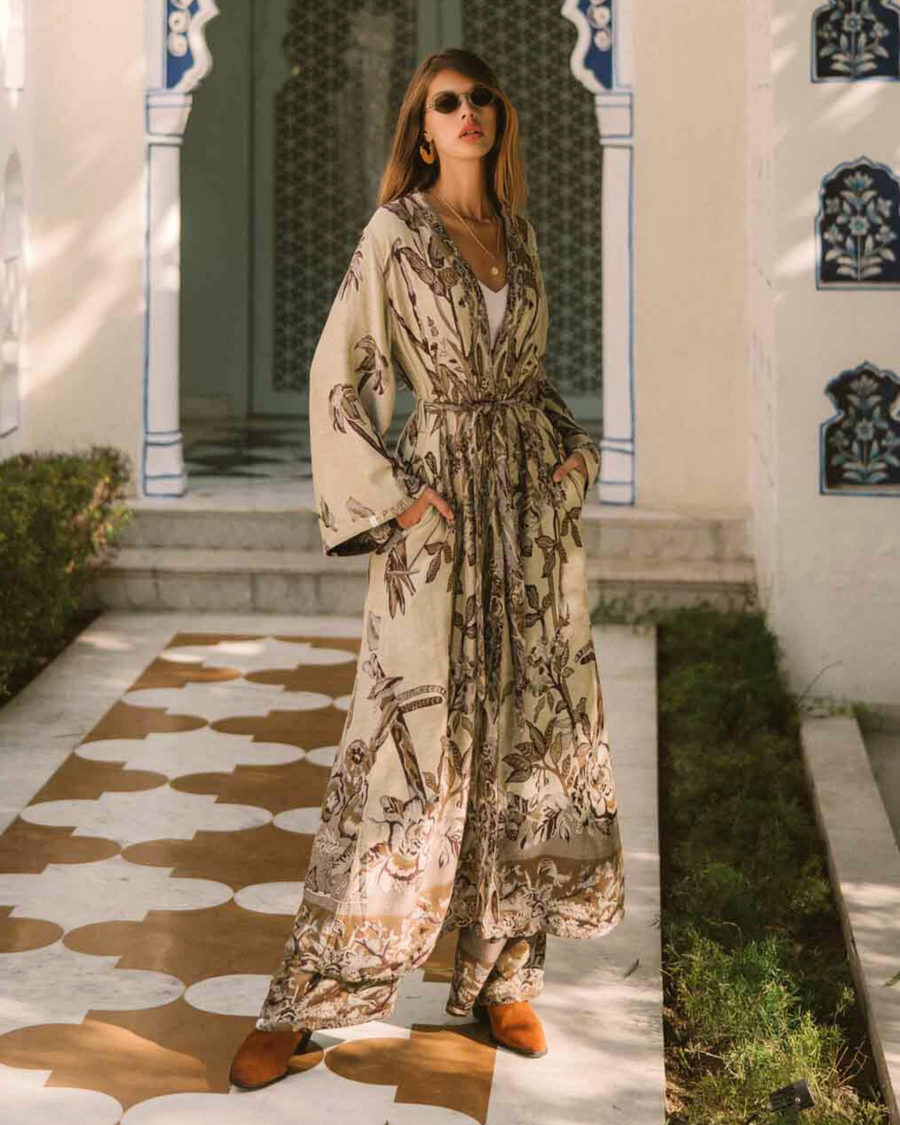 Burnt Umber - Maxi Kaftan