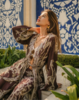 Burnt Umber - Maxi Kaftan