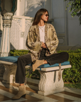 Burnt Umber - Short Kimono