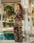 Burnt Umber - Short Kimono