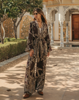 Burnt Umber - Short Kimono
