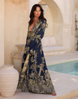 Deep Blue Sea - Maxi Kaftan