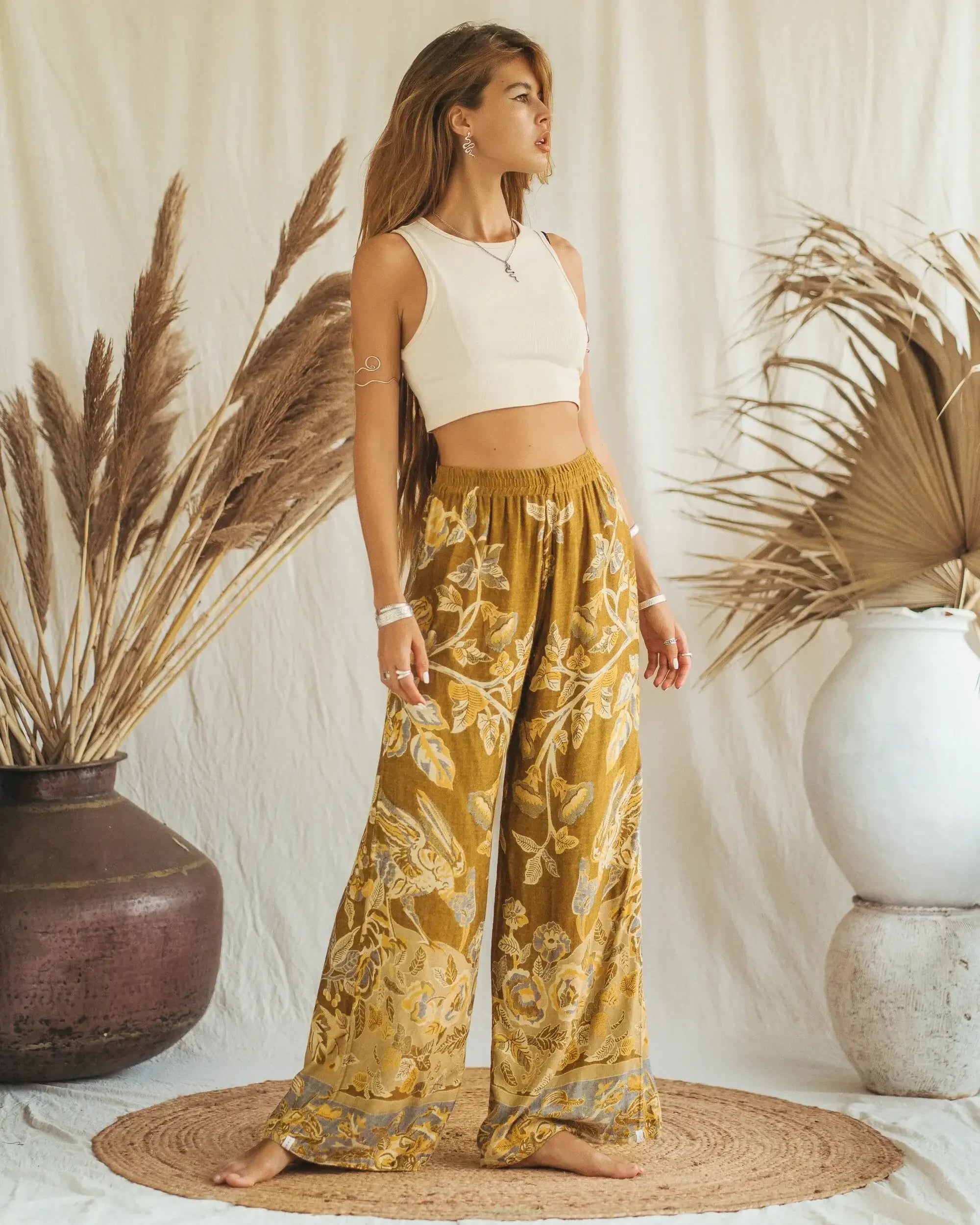 Golden Lotus EcoVero Pants