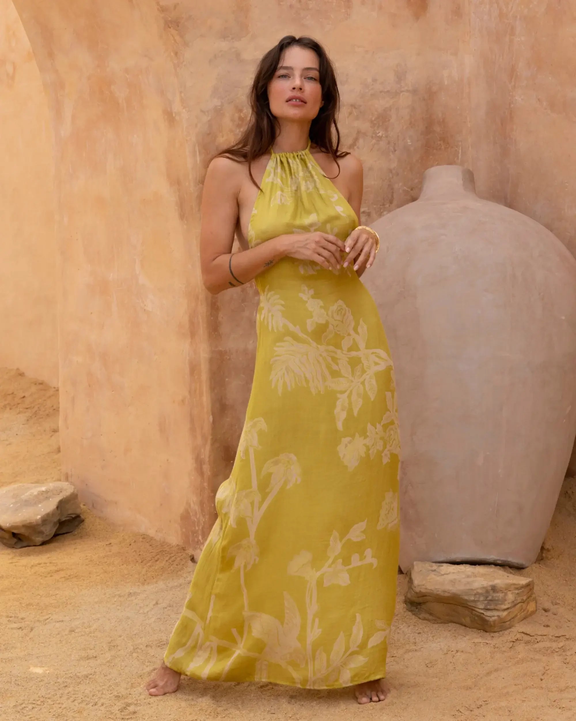 Fata Morgana Modal Halter Dress