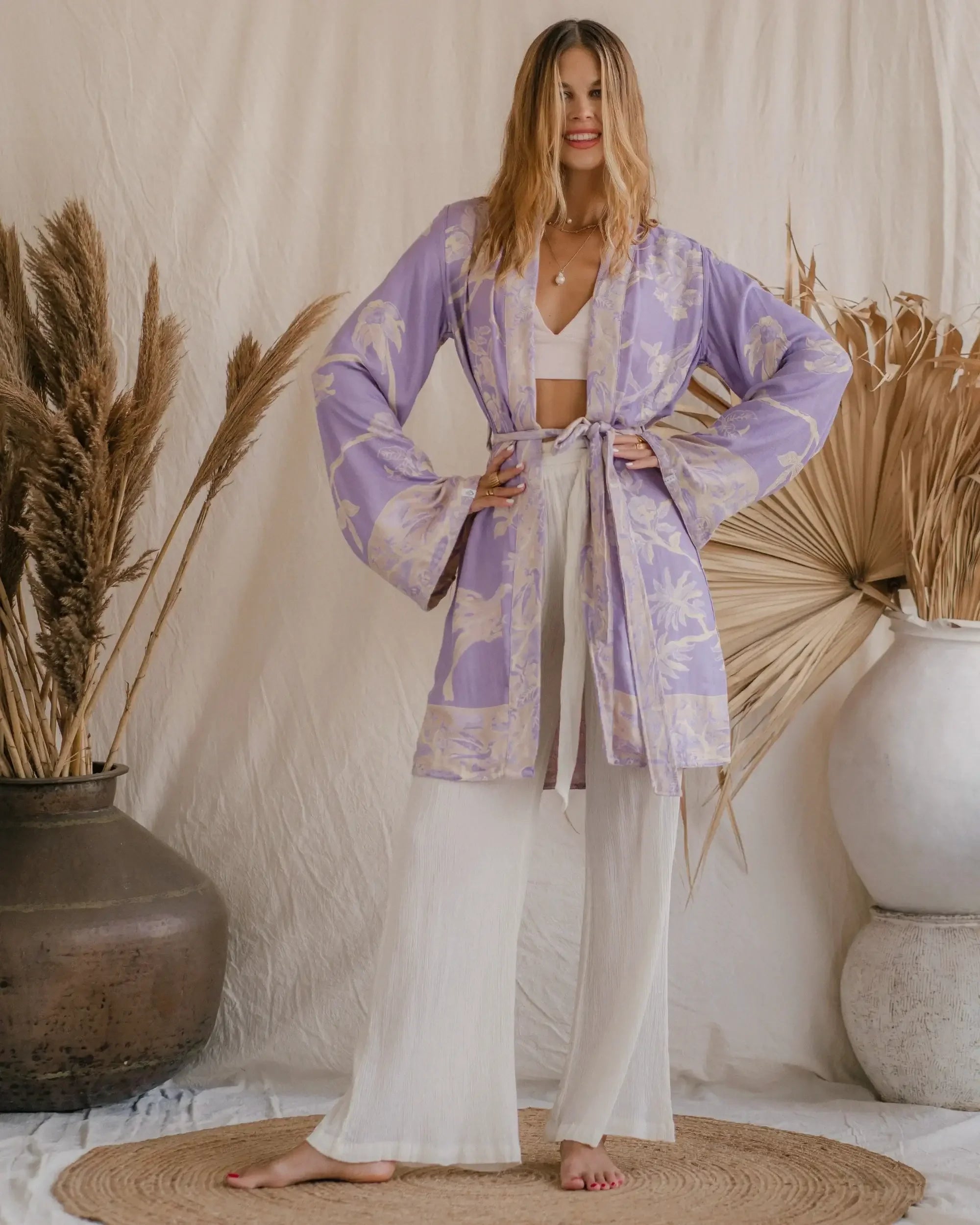 Lakshmi EcoVero Short Kimono
