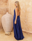 Midnight Mystery - Halter Dress