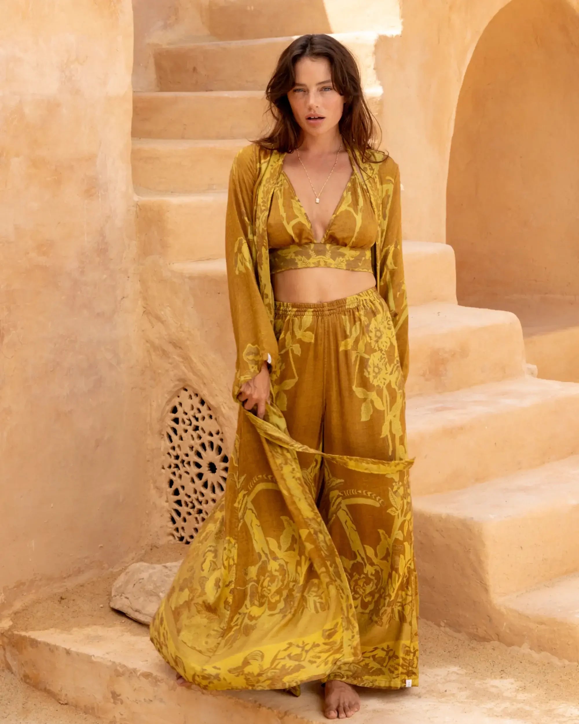 Morgana Dunes Modal Maxi Kaftan