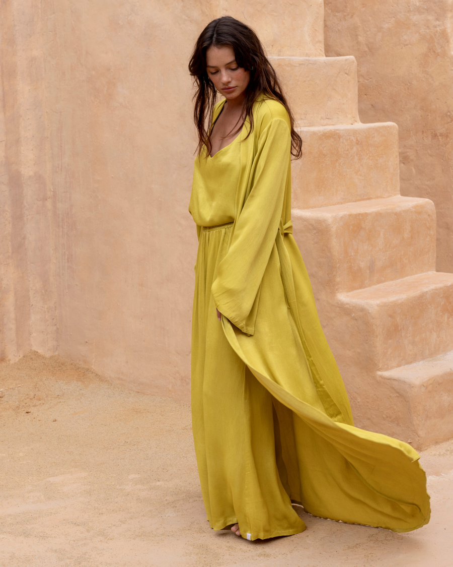 Morning Mist - EcoVero Maxi Kaftan