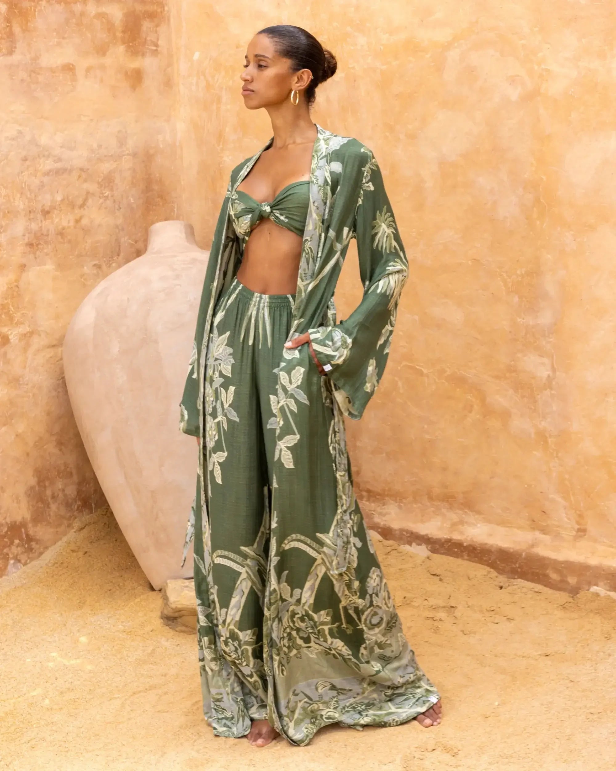 Pureness Heart Modal Maxi Kaftan
