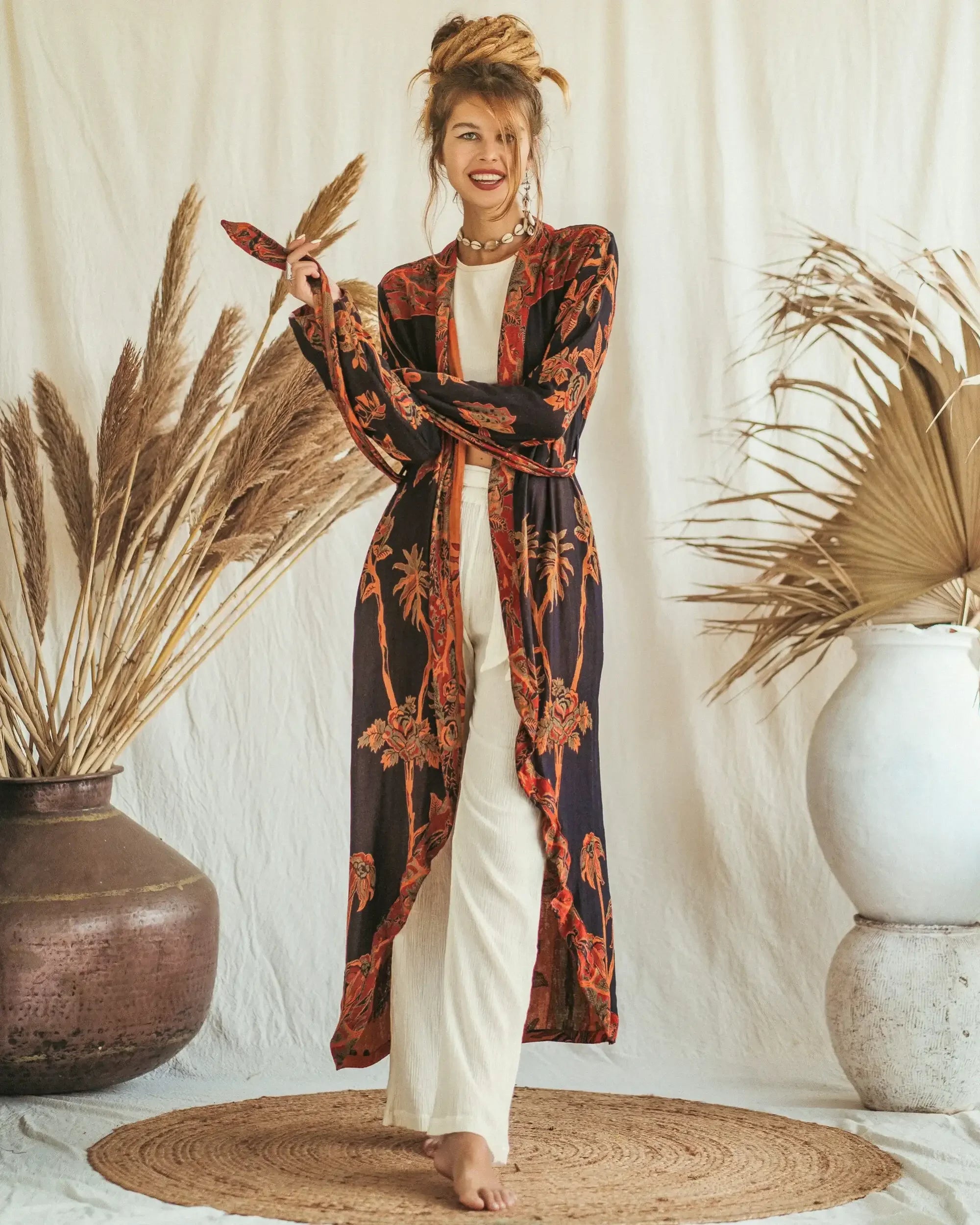 EcoVero Original Kaftan September Sky (Pre-order