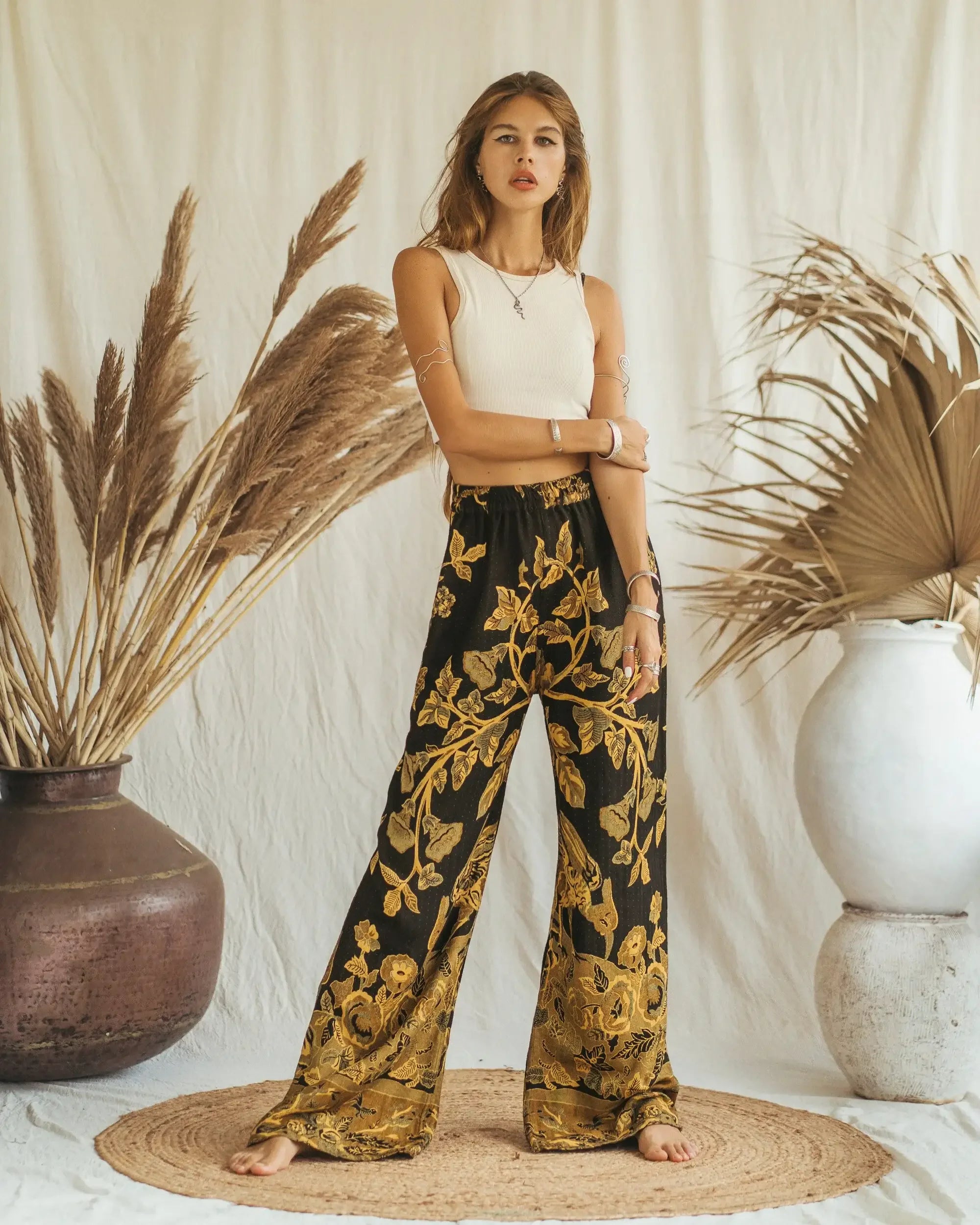 Sunflower Power EcoVero Pants