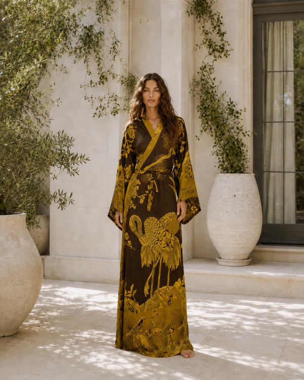 Sunflower Power - Modal Amara Dress
