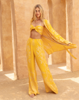 Temple of the Sun - Bow Tie Top
