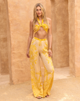 Temple of the Sun - Bow Tie Top